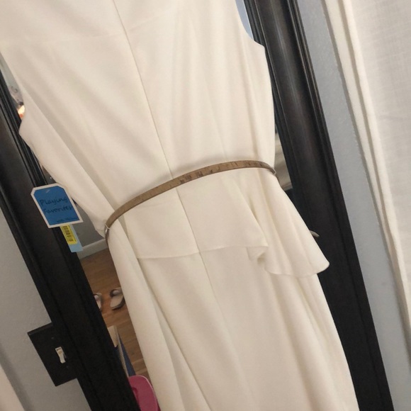 Ivory Antonio Melania dress- OBO - SIZE 6 - Picture 6 of 6